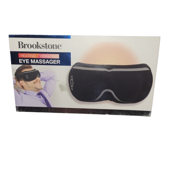 brookstone heating vibrating eye massager Brookstone Heating Vibrating Eye Massager